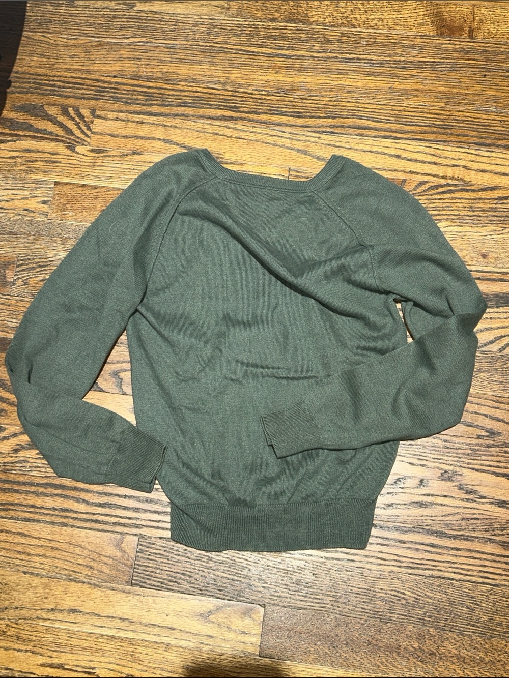Crewcuts Vince Green V-Neck Lightweight Sweater - Picture 5 of 5